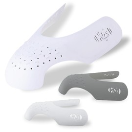 Kg’s Crease Guards – Anti Crease Shoe Protector, Heavy Duty Shield Inserts for Shoe Crease and Safety Protection, Set of 4 Pairs (Large)