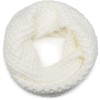 styleBREAKER 01018157 Unisex Knitted Loop Scarf Coarse Knitted Plain Knitted