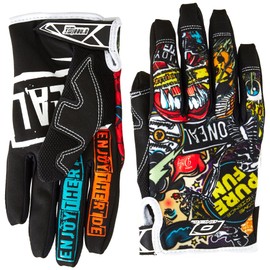 O'Neal - - Guantes Jump Glove Crank, negro/multicolor, L/9