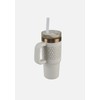 Ozark Trail 18 oz Insulated Stainless Steel Tumbler With Handle,Beige