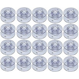 PannySewCraft 20PCS Clear Bobbins 006066008 for Singer Sewing Machine