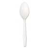 Boardwalk SPOONHW Heavyweight Polystyrene Cutlery, Teaspoon, White, 1000/Carton