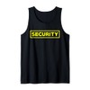 Security Officer Enforcement Badge Police Guards Duty Tank Top