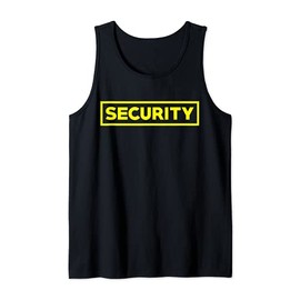 Security Officer Enforcement Badge Police Guards Duty Tank Top