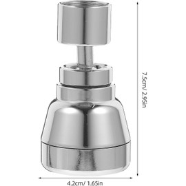 5 Piezas Boquilla para Grifo de Cocina 360° Giratoria