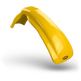 Maier USA Front Fender Compatible/Replacement for Suzuki RM125 / RM250 / RM465 / RM500 - Yellow - 170914