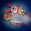Molto GusyLuz® Musical Plush Toy Rabbit Pink Plush Toy with