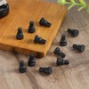 12-Pack Black Rubber Feet for Slow Cookers – Replacement Legs