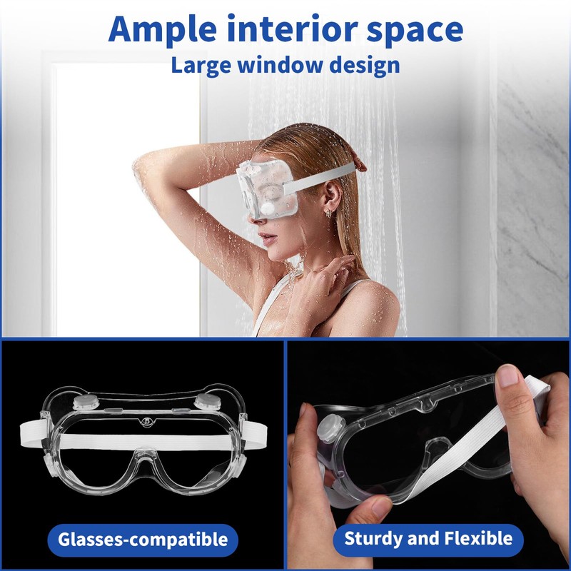 2Pcs Eye Shield For Showering, Shower Eye Shield After Cataract