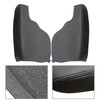 Priprilod 2pcs Leather Black Door Armrest Replacement Cover Compatible with