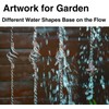 Gutter House Rain Chain, Spiral Gutter Chain 8.5ft, Copper Rain