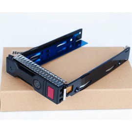 Heretom 3.5 Inch Replacement SAS SATA LFF HDD Tray Caddy 651314-001 651320-001 Hard Drive Tray for HP Gen8 Gen9 DL380p DL360p DL160 DL560 DL385 ML350 ML310 G8 G9 (Not Suitable for 2, 5 inch series !)