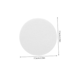 Outanaya 6pcs Wool Felt Polishing Pads Durable Hook and Loop Fastener Discs for Scratch Repair and Cleaning Reusable Cushions for Glass and Surface Polishing