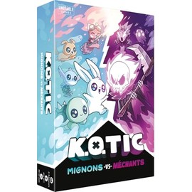 Asmodee TeeTurtle K.O.TIC Sweet Against Villains - Board Games - Card Games - Ages 8+ - 2 to 4 Players - 30 to 60 Minutes - French Version