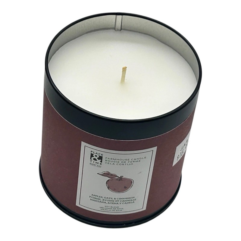 Place & Time Candle Apples, Oats & Cinnamon Farmhouse Soy