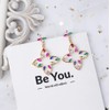Avance Flower Rainbow Colorful Earrings for Women, Metal