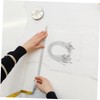 COHEALI 50Pcs White Elastic Cord String with Metal Barbs Fastener