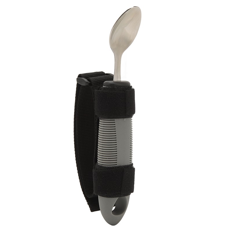 Eating Aids Spoon Stainless Steel Antislip Easy to Grip Adaptive