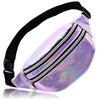 Waist Fanny Pack for Women Waterproof PU Bumbags for Ladies