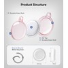 Spotelo Item Finder(1Pack), Bluetooth Tracker Works with Apple Find My(iOS