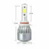 Stone Banks Headlight 4x 9005 + 9006 6000K Combo 200W