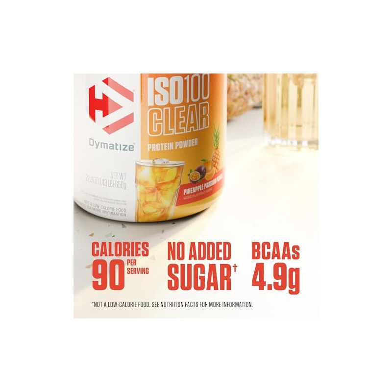 Dymatize ISO100 Clear Protein Powder – Only 6 Ingredients –