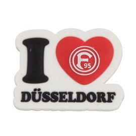 Fortuna Düsseldorf 3D PVC Magnet "I love" [German Version]