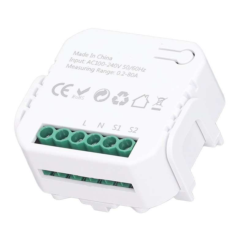 Smart Energy Meter WIFI Power Consumption Monitor Single Phase 100‑240V