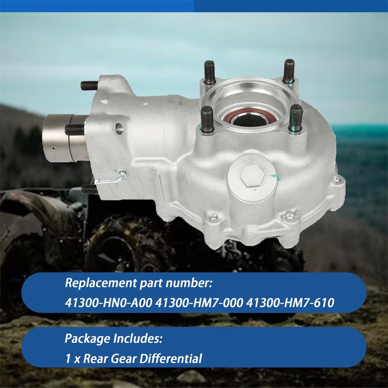 Rear Final Gear Differential Replacement for Honda Foreman 400 450