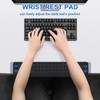 1 Pack Keyboard Wrist Rest - L-Shaped Memory Foam Arm