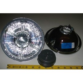 Hella 7" Headlamp Conversion with 6 volt Bulb (2)
