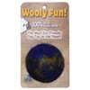 One Pet Planet 86008 2.75-Inch Wooly Fun Ball Dog Toy