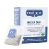 Organic Positively Tea Company, Masala Chai Black Tea Bags, 20