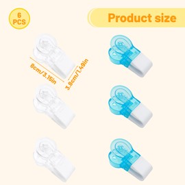 6PCS Blister Pack Opener, Pill Pusher for Blister Packs, Portable Pill Taker and Pill Remover Tool, Compact and Easy to Use Tablet Assistance for Travel and Home