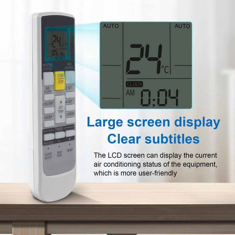 Replacement for Fujitsu Air Conditioner Remote, Remote Control Fit for