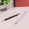 Nakabayashi PENFORT TPF-CBP001-BK CERABALL Ballpoint Pen, Lumiclesta, Black