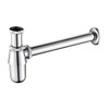 Ibergrif M20505 Bottle Trap 1 1/4, P-Trap, Bathroom Sink Tap