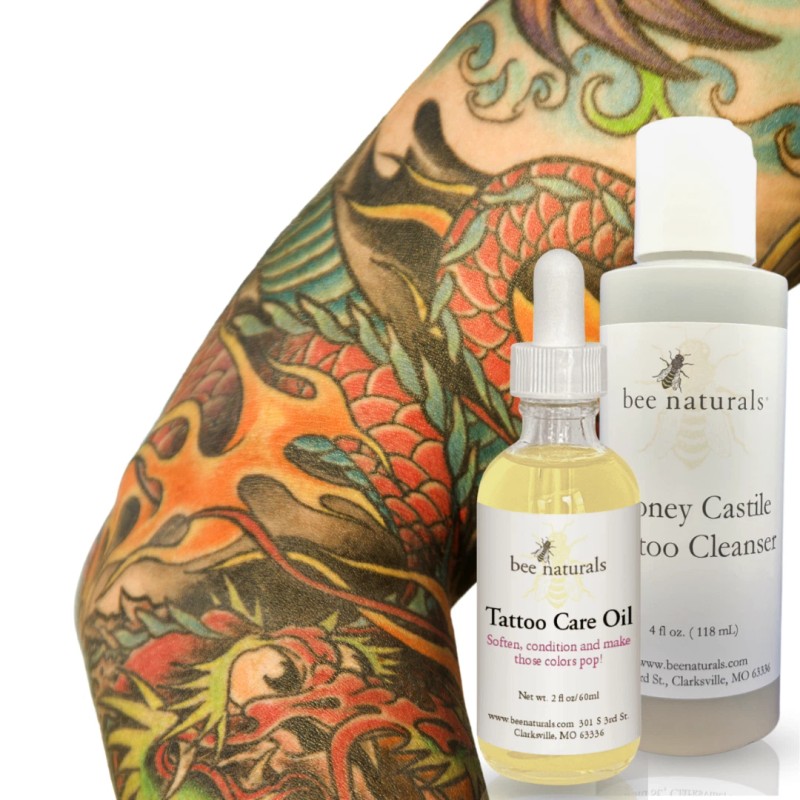 Bee Naturals Tattoo Care Kit