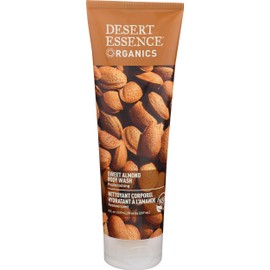 Desert Essence Organics Almond Body Wash, Hydrating, 8 Oz