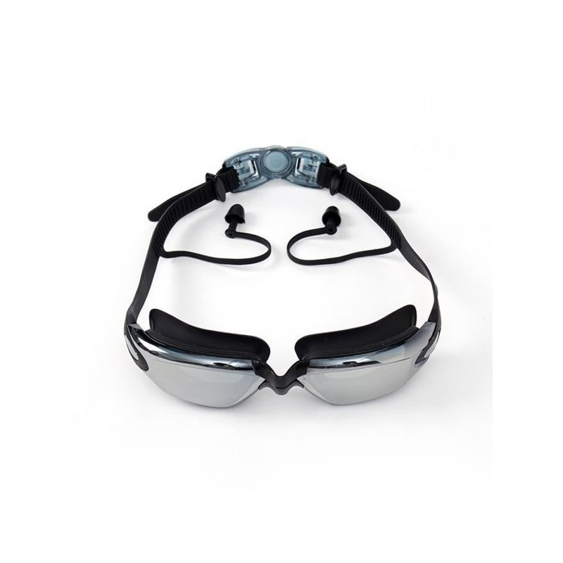 Wavewish Clean View Goggles with Integrated Earplugs (Black) / 웨이브위시