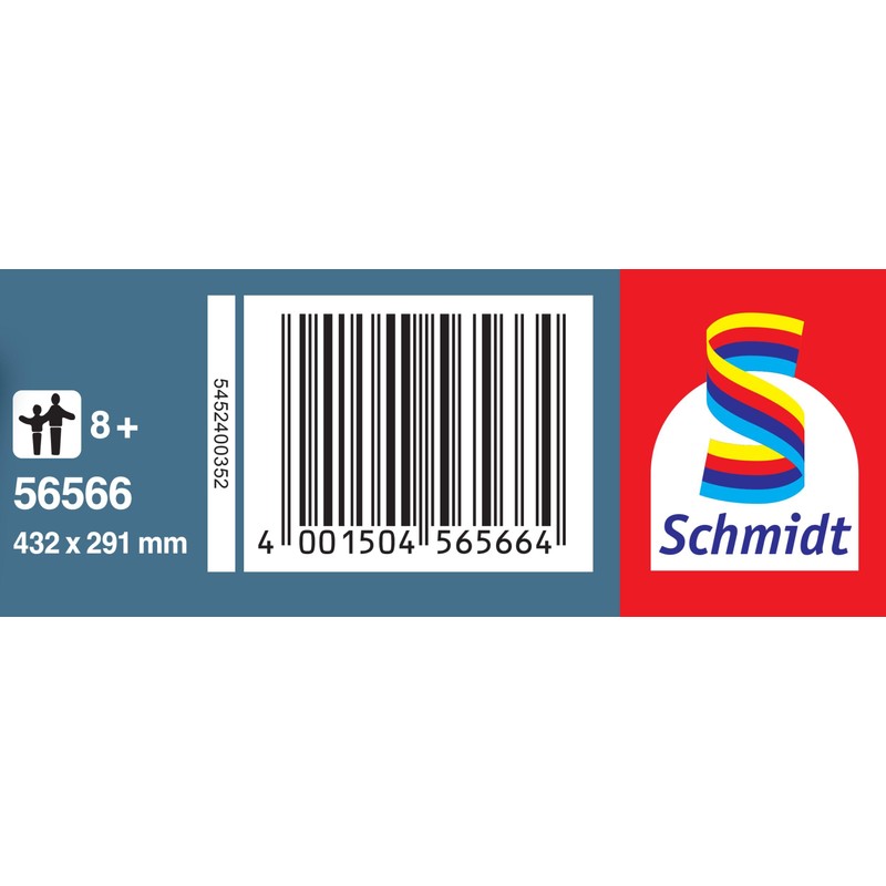 Schmidt Spiele 56566 Eldrador, nasty creatures, 200 pieces, children's puzzle,