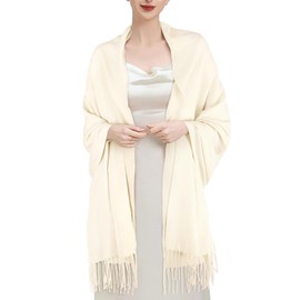 MUQU Scarf for Women - Pashmina Shawls and Wraps for Evening Dress Wedding Winter Warm Large Scarves