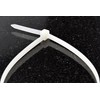 SE 12” White Cable Ties with 50-lb. Tensile Strength (100