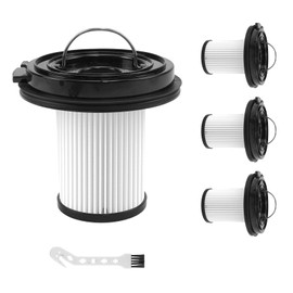 4Pack XR Filter Replacement for Bissell Cleanview XR 200W/ Cleanview XR Pet 300W Stick Cordless Vacuum Cleaner 3789U 3789X 3797V 3797W 3789 3797