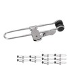 Lever Action Grid Clamp Clamps Ceiling 10Pcs Tile Installation Holding