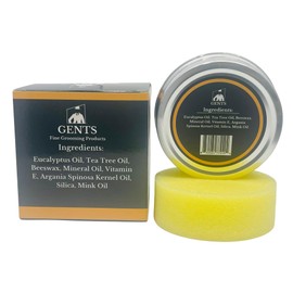Mink Oil Leather Conditioner & Waterproof Balm - Premium Beeswax Formula for Boots, Shoes, Jackets & Bags - Restores & Protects All Leather - 5oz with Applicator Sponge
