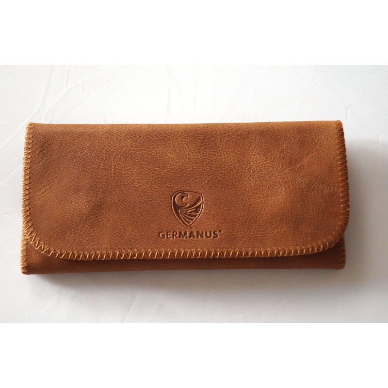 GERMANUS Albrunus - Made in EU - Leder Tabaktasche Tabakbeutel