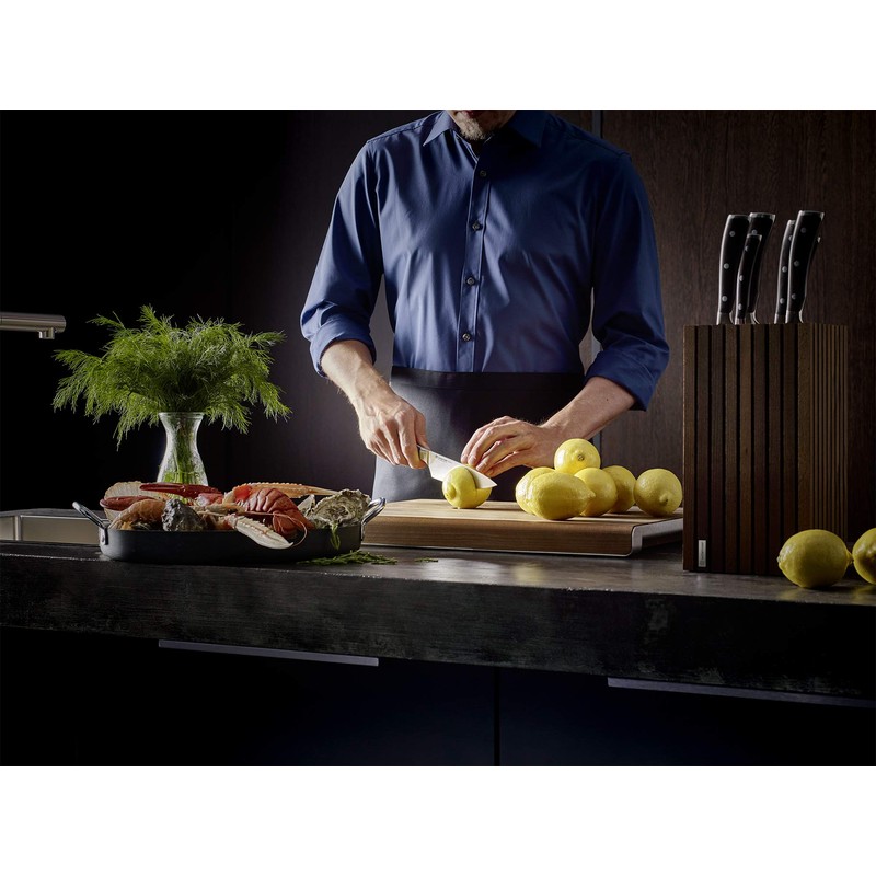 Wusthof IKON Bread Knife, 9", Brown