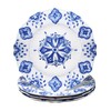Le Cadeaux Melamine 11 inch Dinner Plate Set of 4,