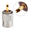ESUMIC 20Pcs PL259 Soler Coaxial Coax Connectors, Male-Plug Crimp Coax